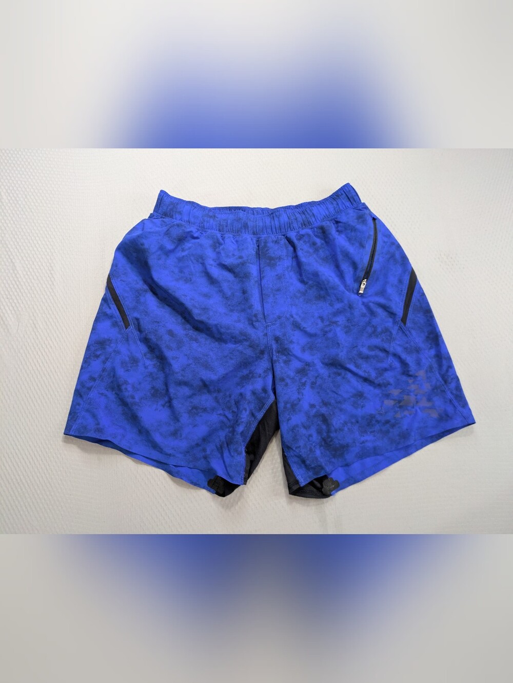 OG lululemon Surge Short Linerless 6.5” Mens Size S Blue